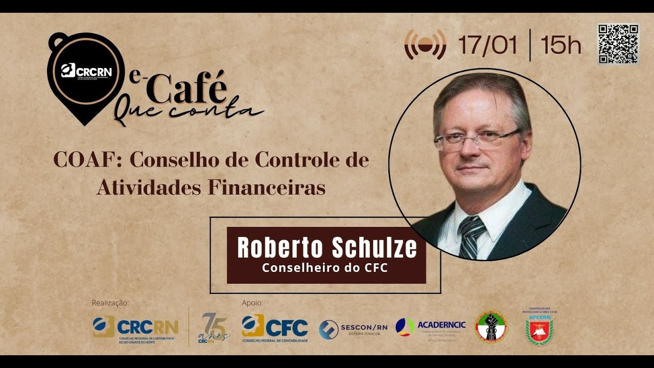 [E-CAFÉ QUE CONTA] COAF: Conselho de Controle de Atividades Financeiras