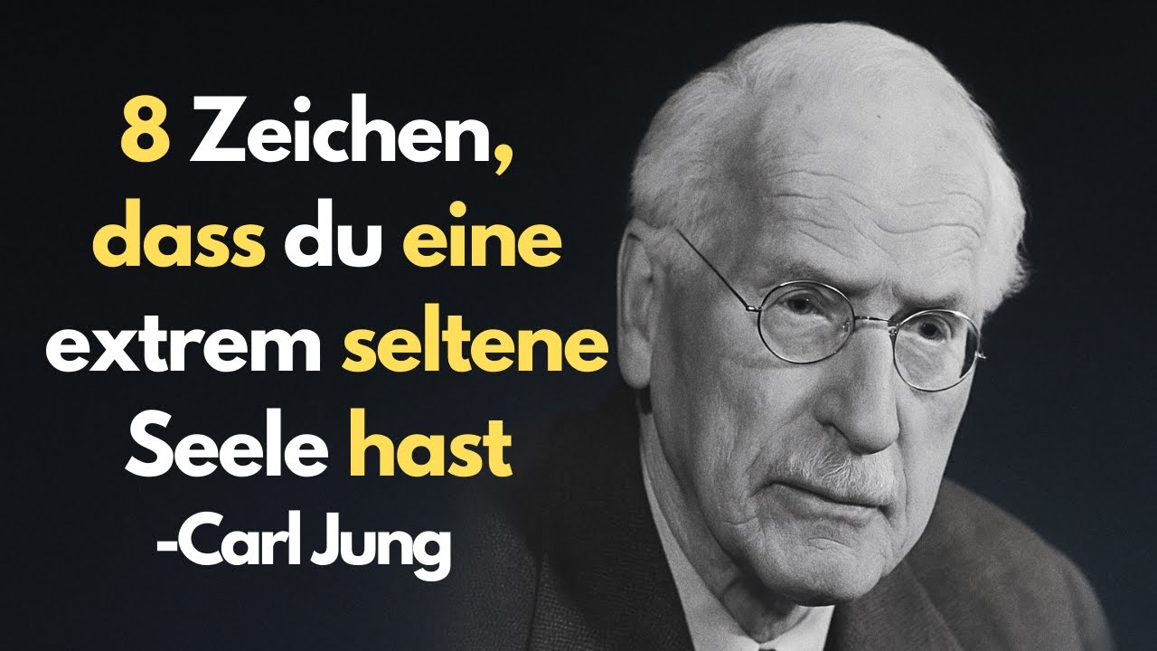 8 Zeichen, dass du eine extrem seltene Seele hast | Carl Jung