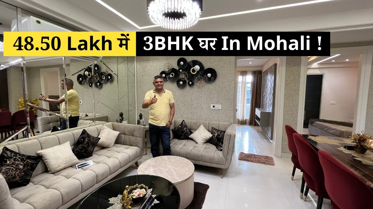 48.50 Lakh में  Luxury 3Bhk घर  With Lift On Airport Road Sector- 123 !