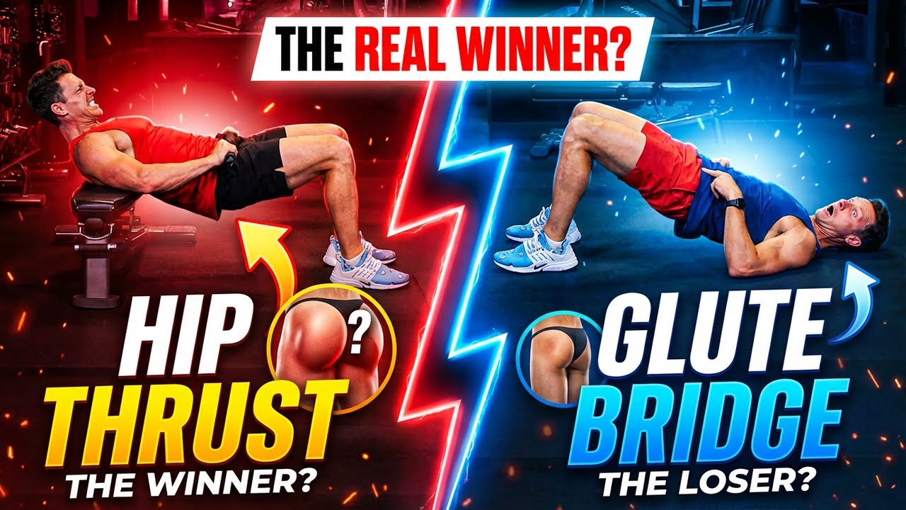 Hip Thrust vs. Glute Bridge: Which is BETTER for Your Butt?