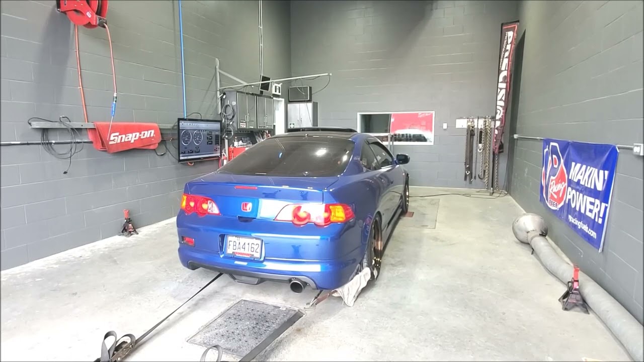 Acura RSX K20A2 Jackson Racing Supercharged dyno tuning 2023