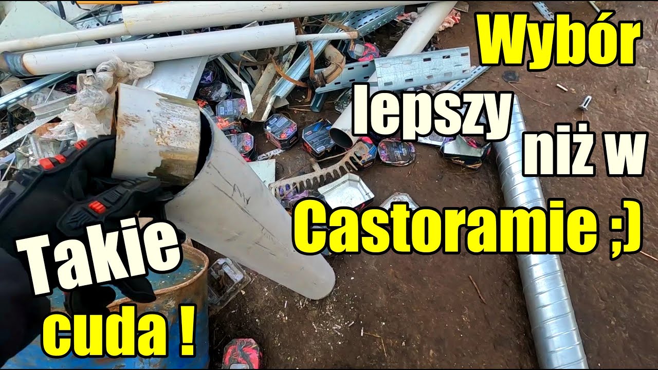Na złomie to idzie cuda znaleźć... A wybór niekiedy lepszy niż w Castoramie ;)