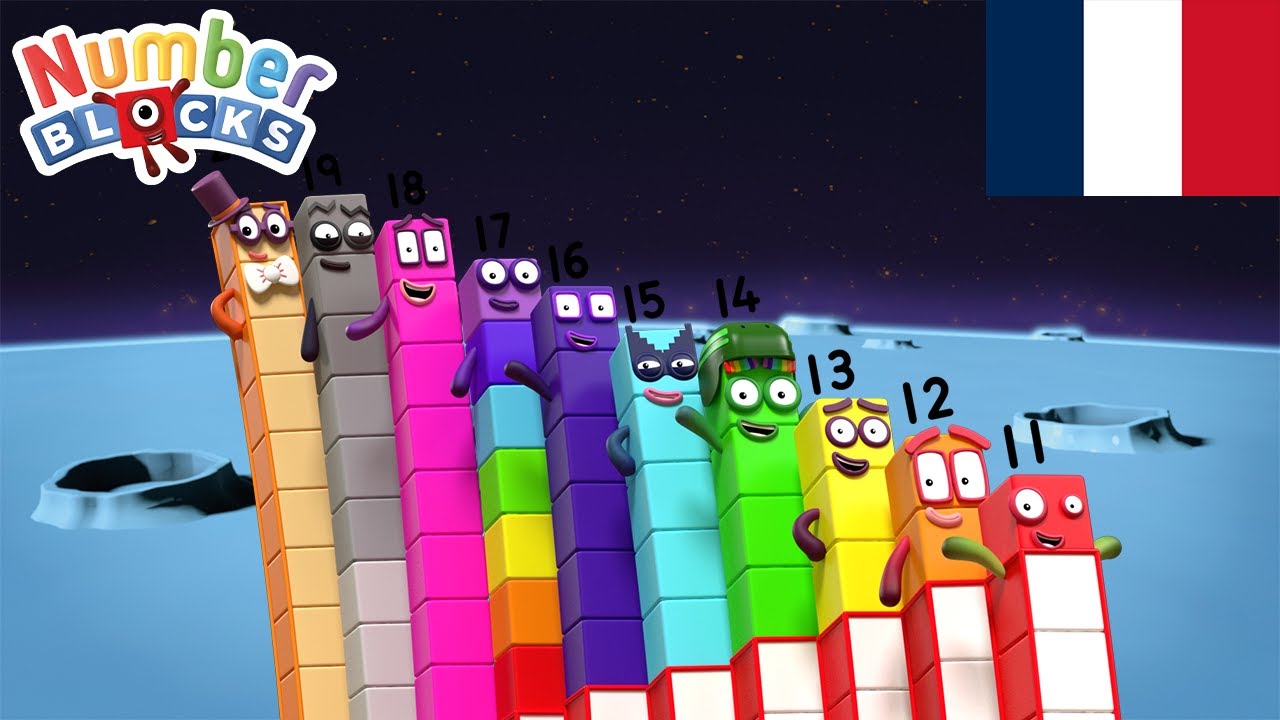 Le Dessin | Apprendre &agrave; Compter | &Eacute;pisodes complets | @NumberblocksFran&ccedil;ais ​