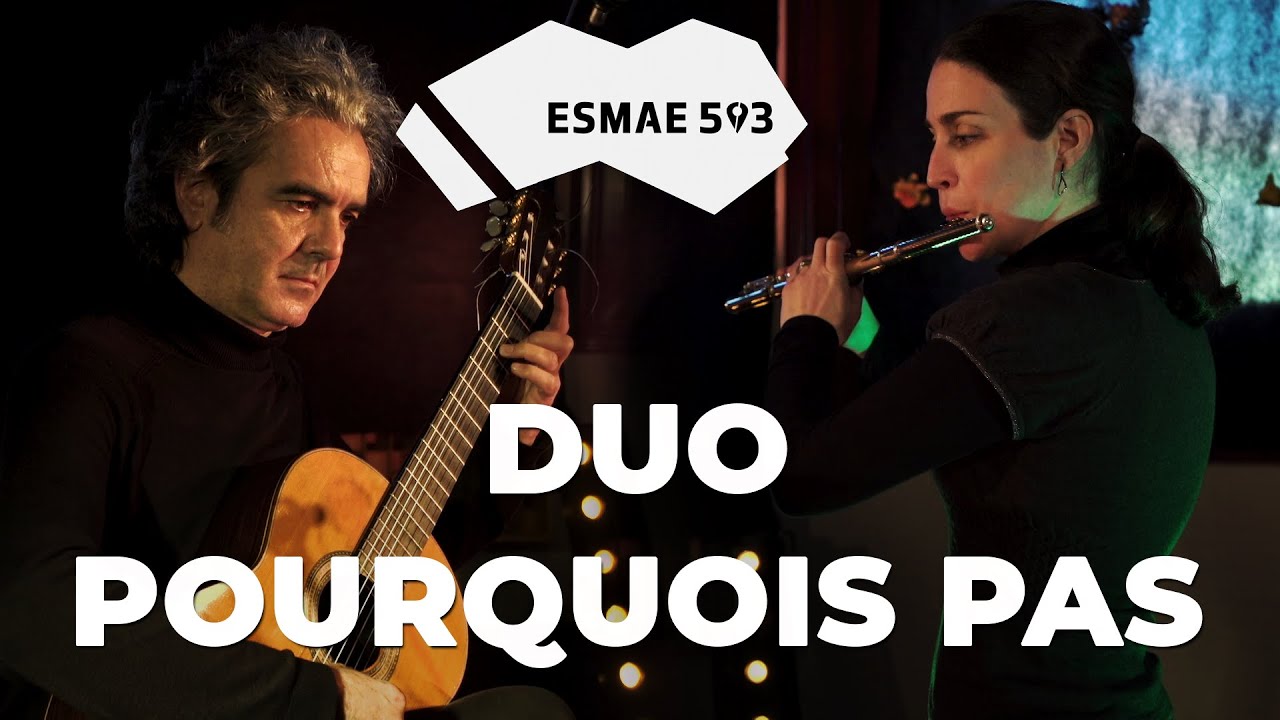 ESMAE.503: Duo Pourquoi Pas / ao vivo no estúdio da ESMAE