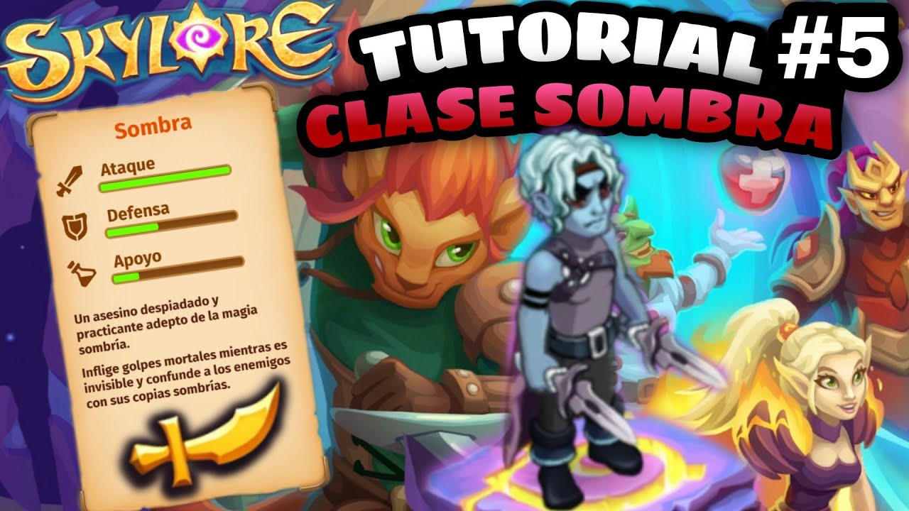 TUTORIAL DE SKYLORE EN ESPAÑOL #5 - CLASE SOMBRA