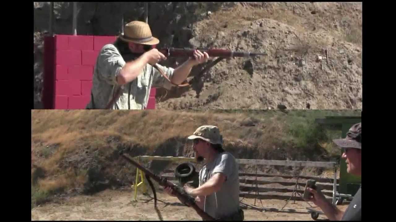 2-Gun Action Match: England Versus Germany