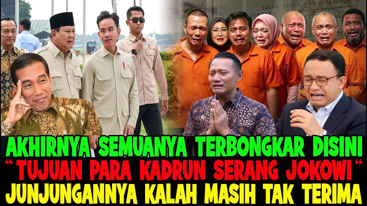 SEMUA TERJAWAB..!! STRATEGI KADRUN MENYERANG JOKOWI AKHIRNYA TERBONGKAR KE PERMUKAAN PUBLIK