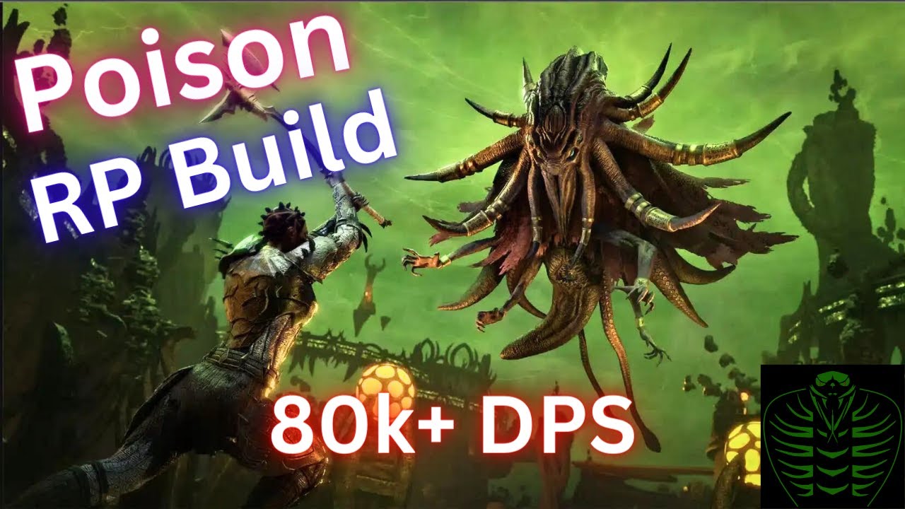 Poison Everyone! Double bow. RP Poison DK Build | 80k+ DPS |  Elder Scrolls Online (ESO)