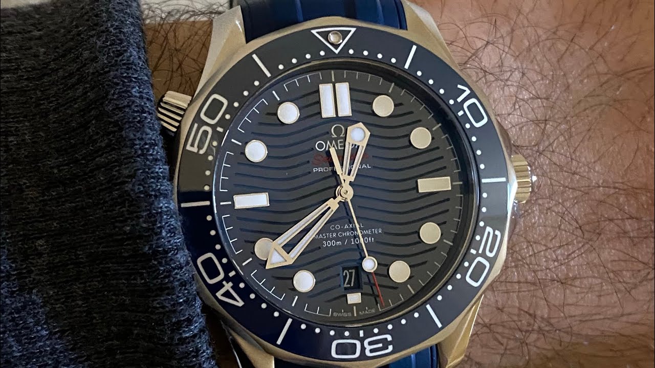 Omega Seamaster 42mm Blue 8800 Metas Overview