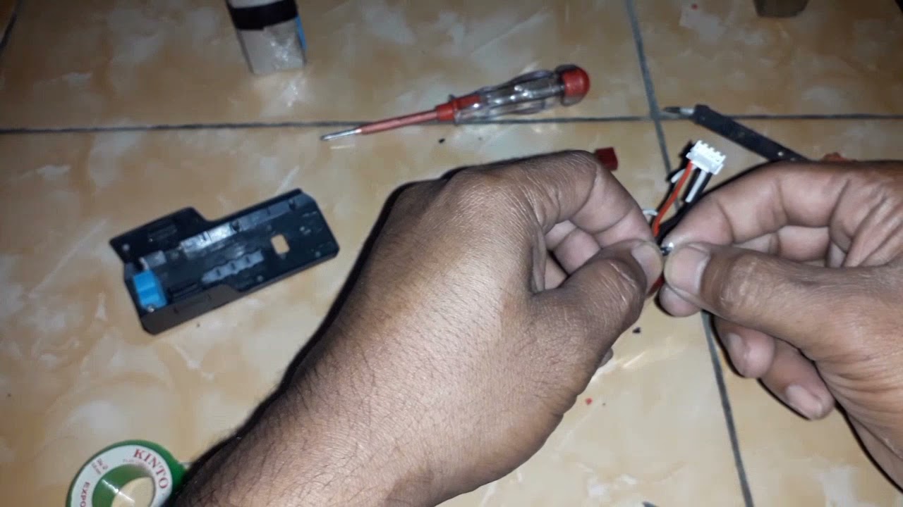 Ganti Cell Baterai SJRC F11 PRO 4K #cellBatarai #gantiCell