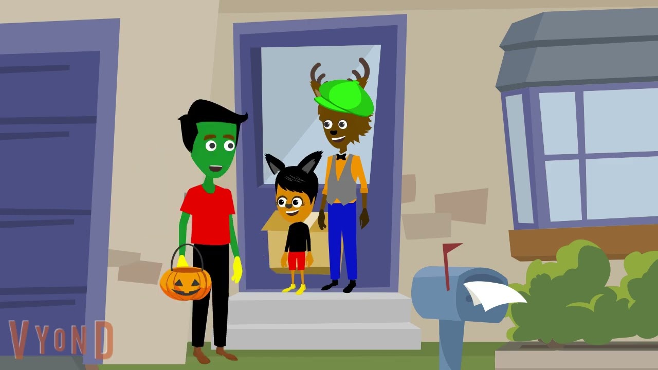 Oscar the Grouch Gets Grounded on Halloween A Vyond Video