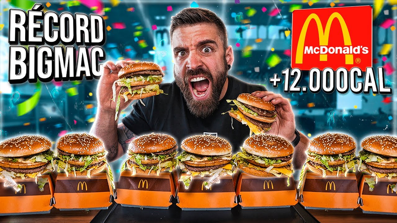 ROMPIENDO mi R&Eacute;CORD COMIENDO BIGMACS en 30 MINUTOS *RENDIRSE NO ES UNA OPCI&Oacute;N*