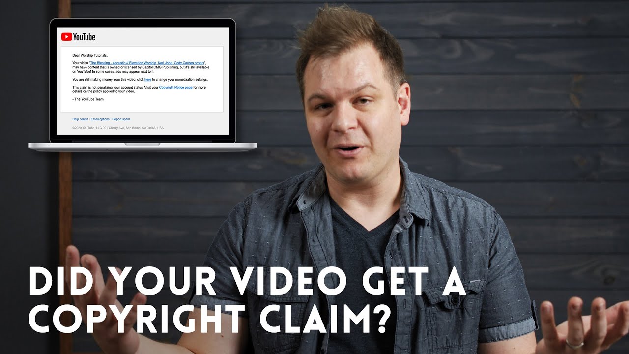 YouTube Content and Copyright Claims - what they mean and what you can do