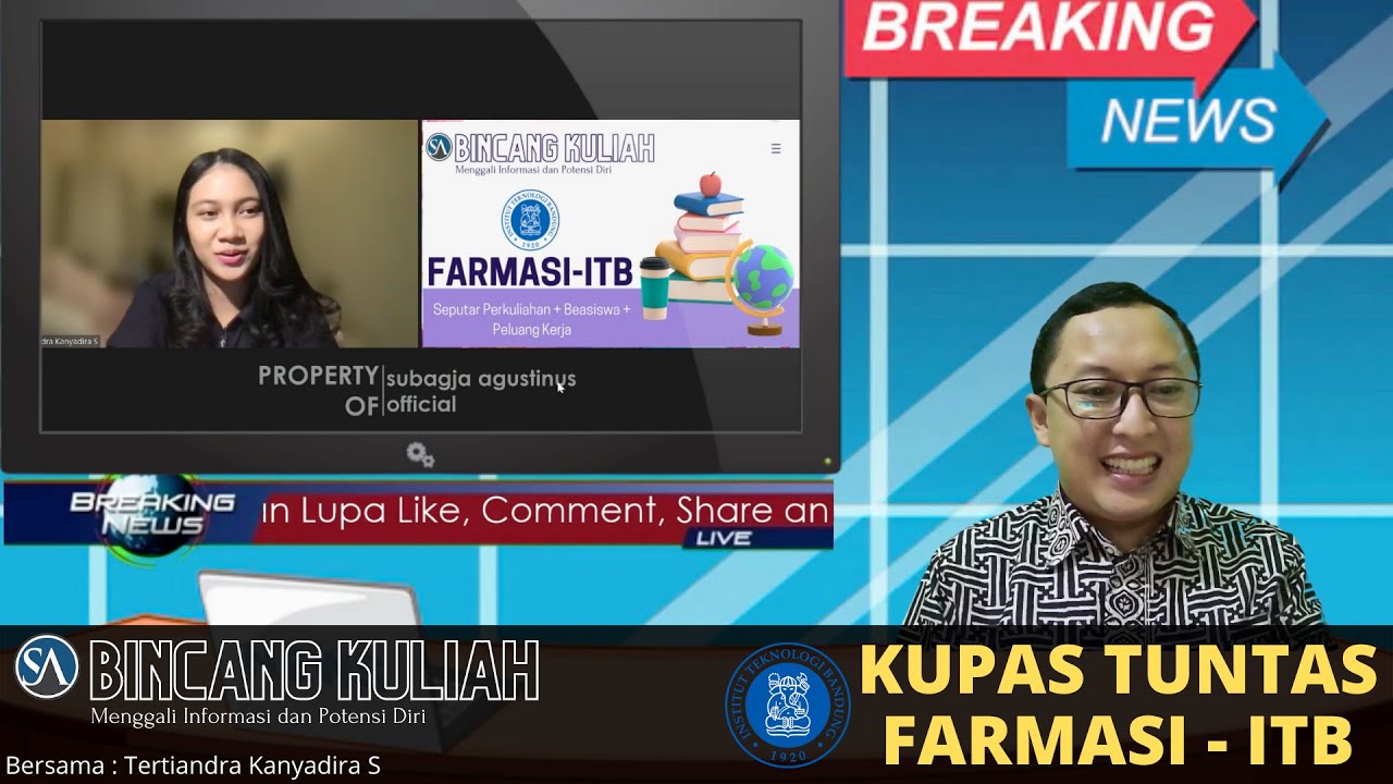 Perkuliahan Fakultas FARMASI-ITB : Mengenal Jurusan + BEASISWA + Peluang Kerja