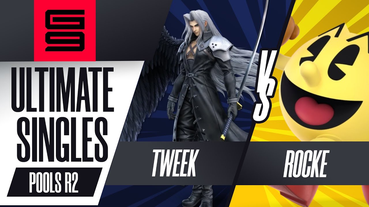 Tweek (Sephiroth) vs Rocke (Pac-Man) - Ultimate Singles Pools Winners Semi-Final  - Genesis 9