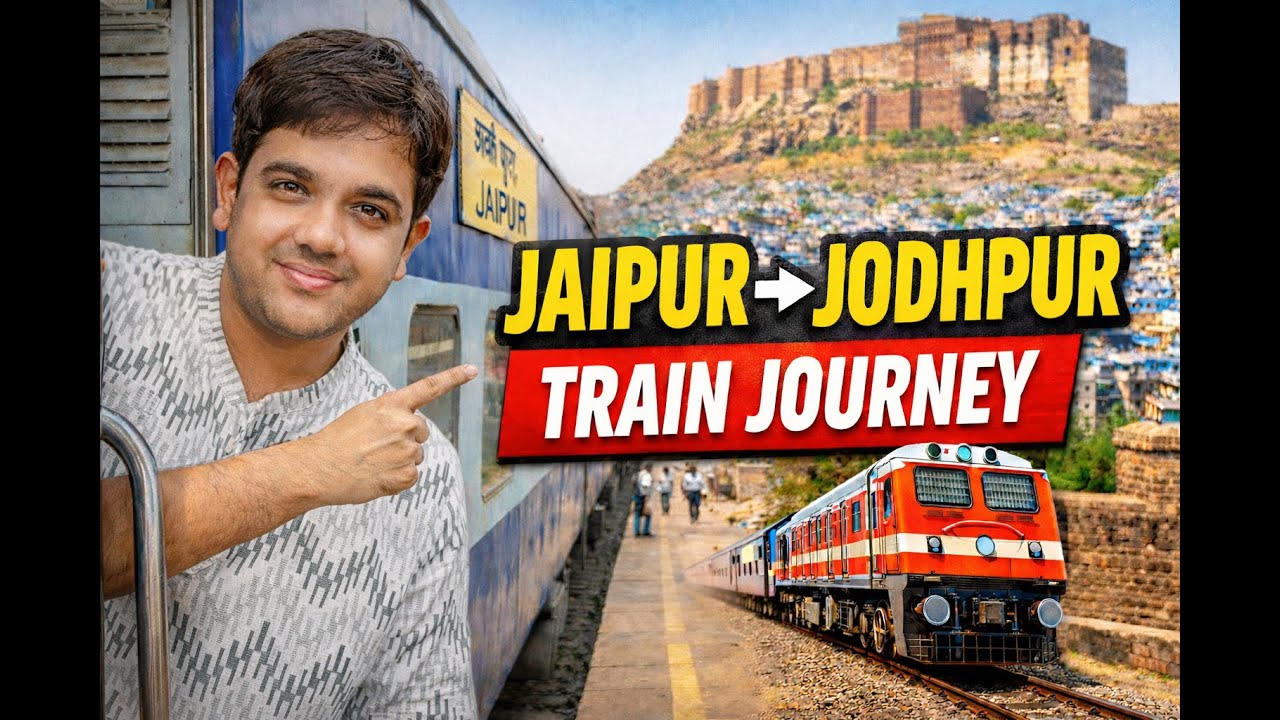 Jaipur to Jodhpur by Train | Budget Travel | Full Journey Experience