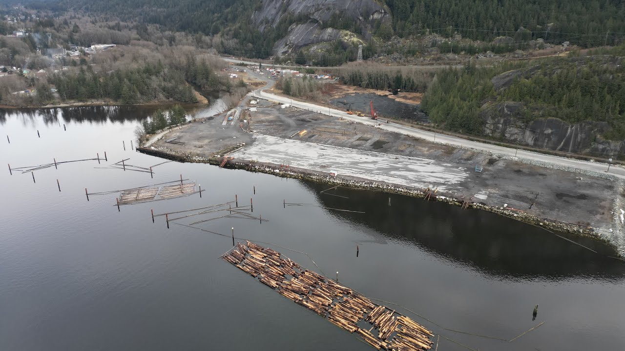 Drone video over the Oceanfront Development (2025)