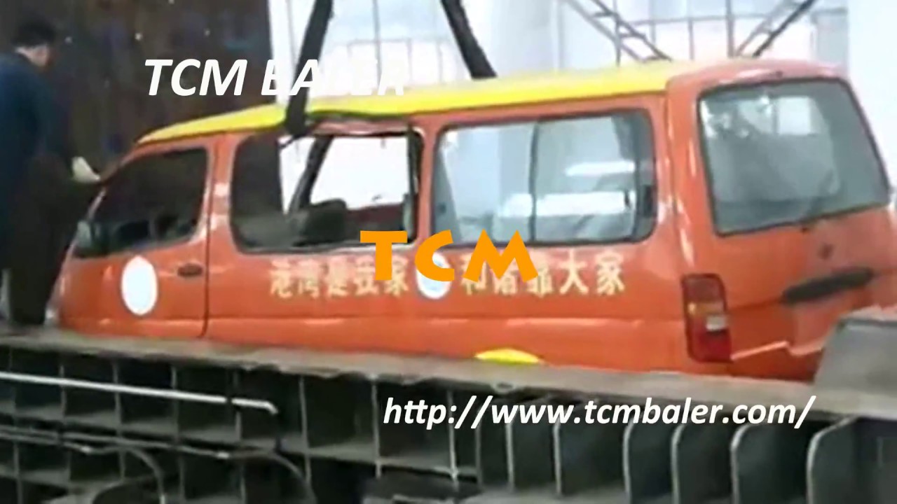 TCM-MC400 Automatic Scrap Car Baler