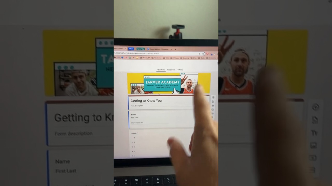 Как добавить или удалить заголовок в Google формах!