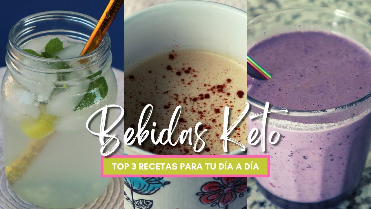 3 Bebidas en Dieta Keto