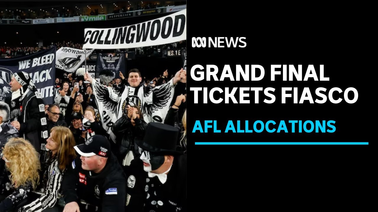How the AFL allocates grand final tickets and why Collingwood fans are upset | ABC News