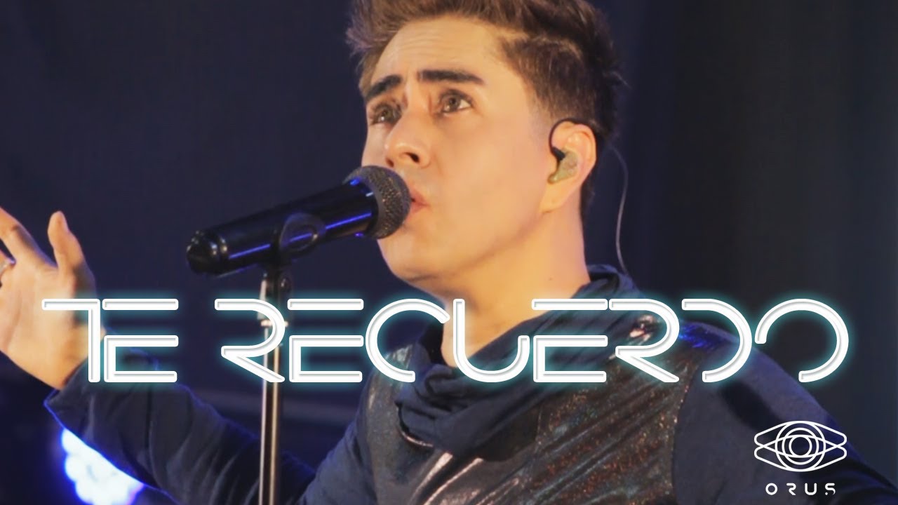 ORUS -TE RECUERDO - Live Festivales Zona 2 Medellín - new wave- retro futuristic rock