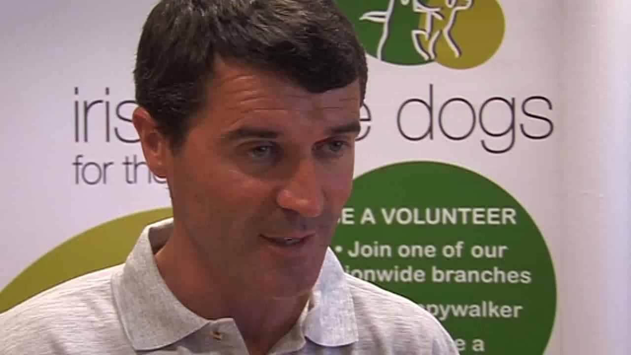 Keano walks Croke Park in support of Shades 2009