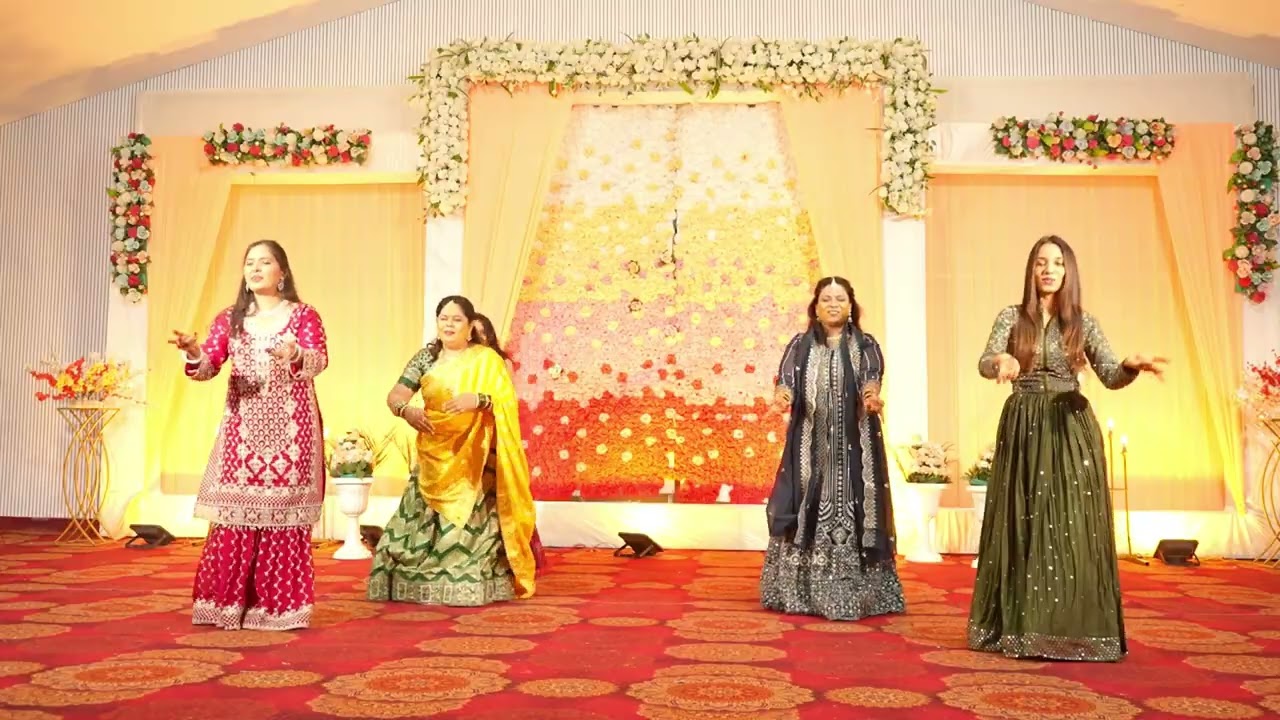 Sisters sangeet dance♥️✨#sangeet #cousins #dance #indiandance 