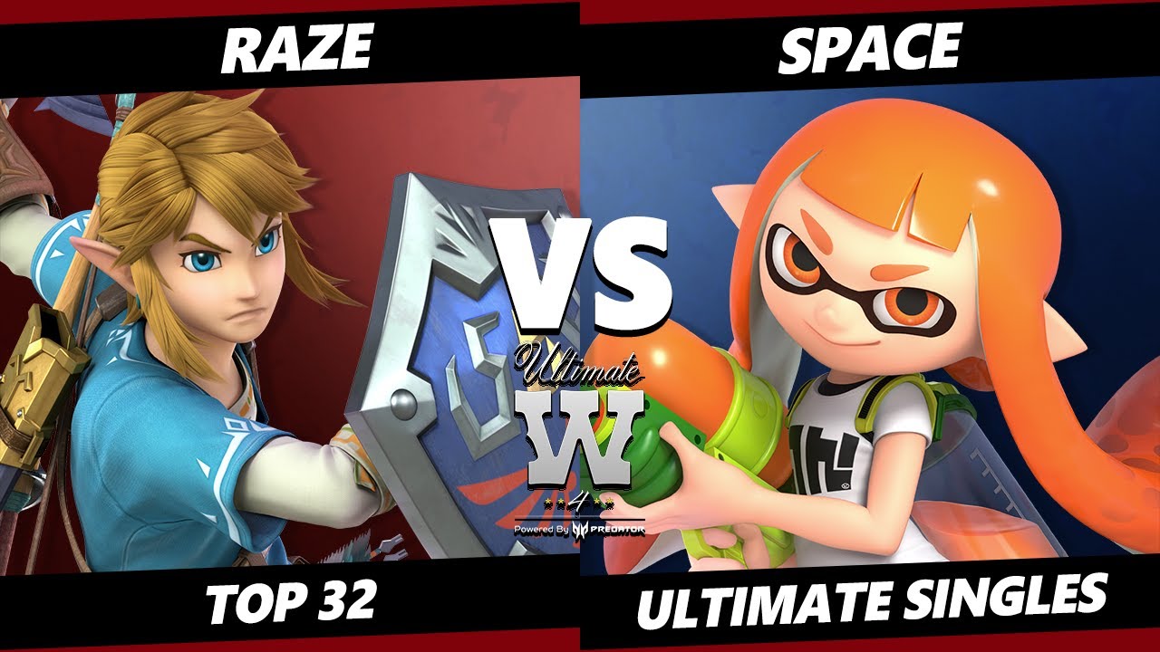 Ultimate Wanted 4 - RaZe (Link, Dark Pit) Vs. Space (Inkling) SSBU Ultimate Tournament