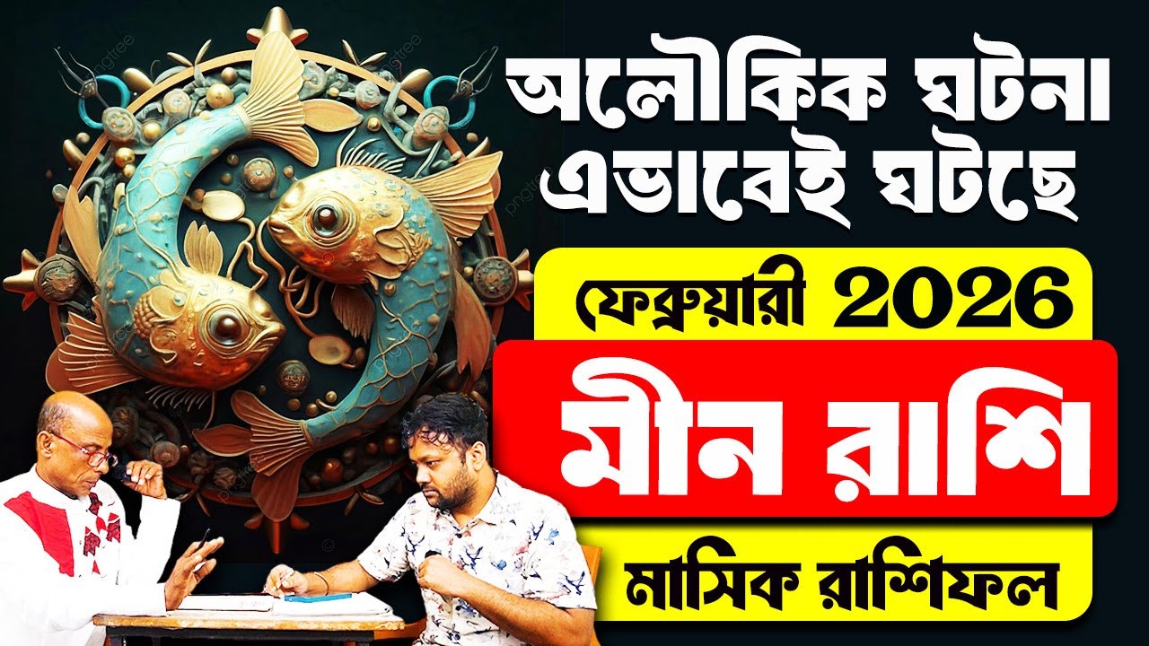 ২০২৬ সালের ফেব্রুয়ারী মীন রাশি | Meen Rashi 2026 #PradipSahoo