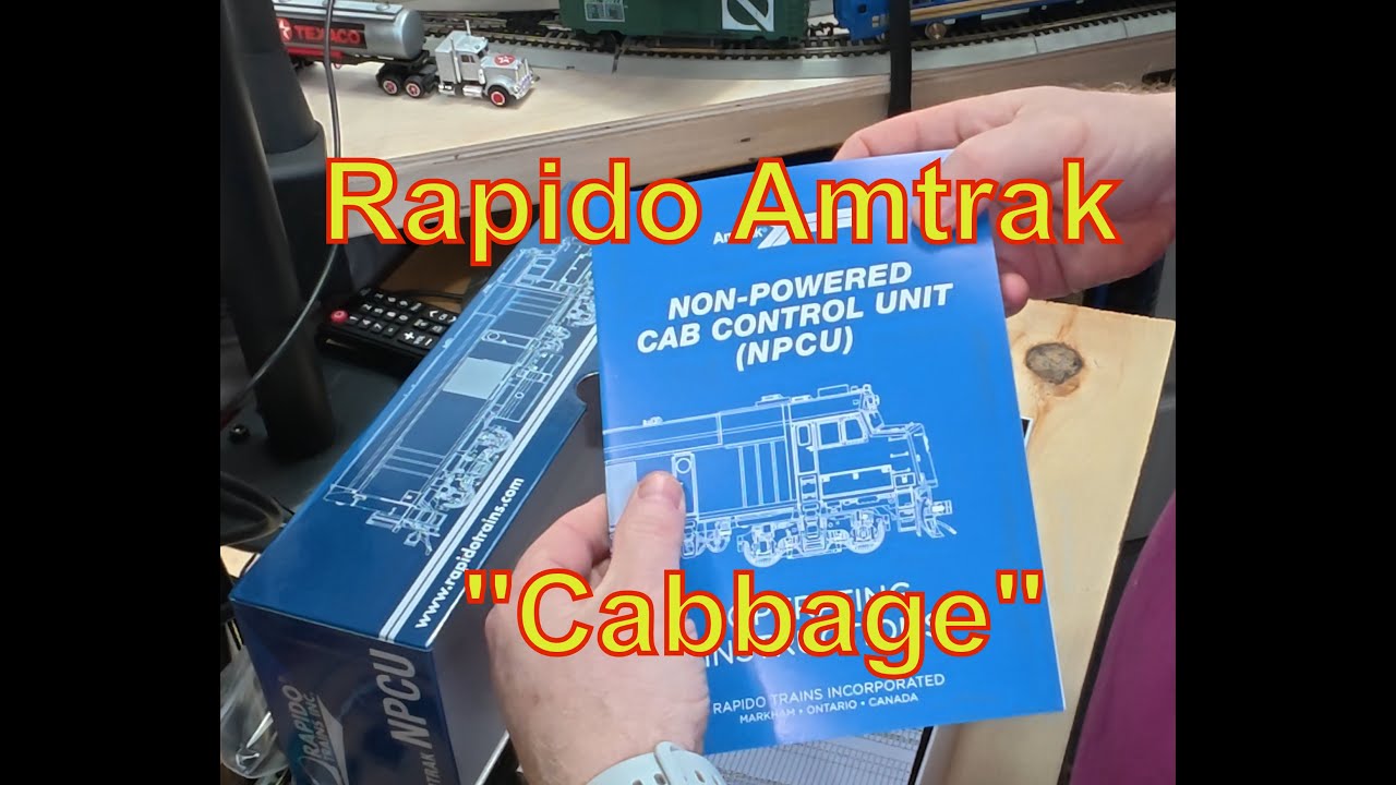 Rapido Amtrak Downeaster - unboxing and running - @rapidotrains