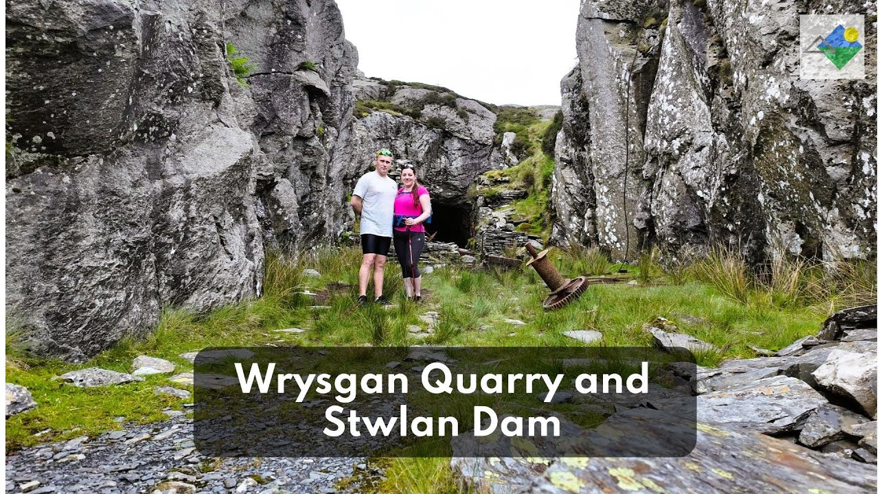 On the Slate Trail at Blaenau Ffestiniog - Abandoned Wrysgan Quarry and Stwlan Dam 4K
