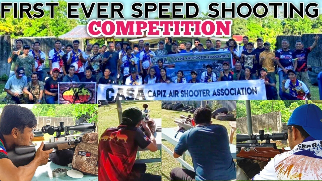 FIRST EVER SPEED SHOOTING IN THE PHILIPPINES @CAPIZ AIRGUN COMPETITION