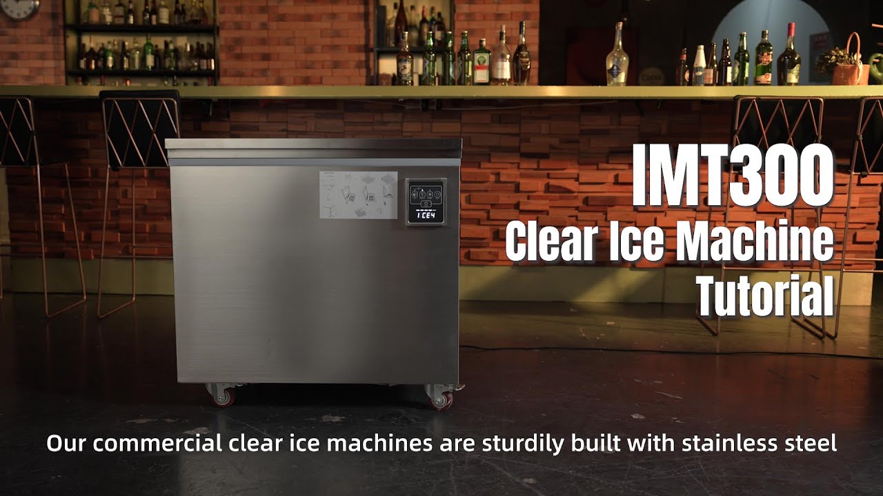 IMT300 Commercial Clear Ice Machine Tutorial
