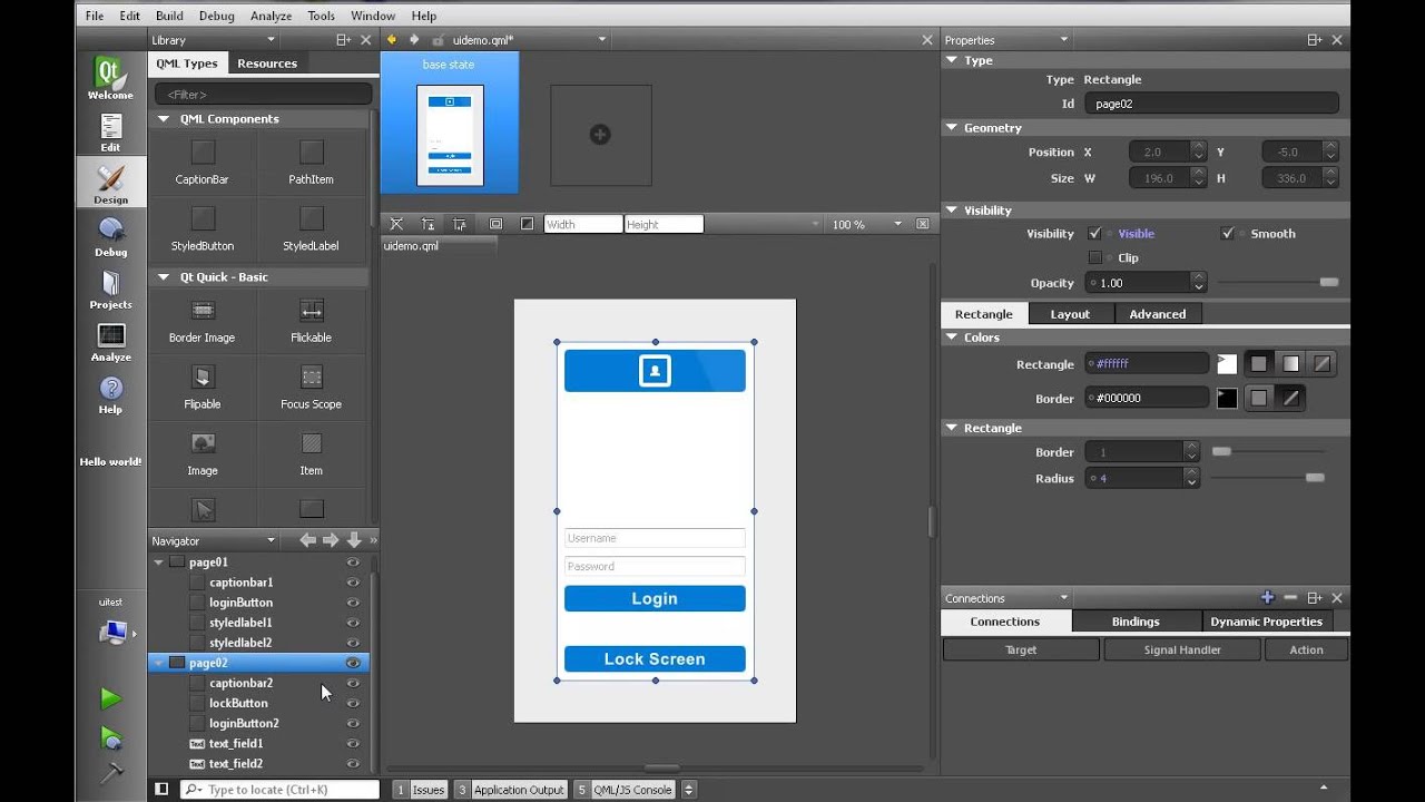 Qt Quick Designer