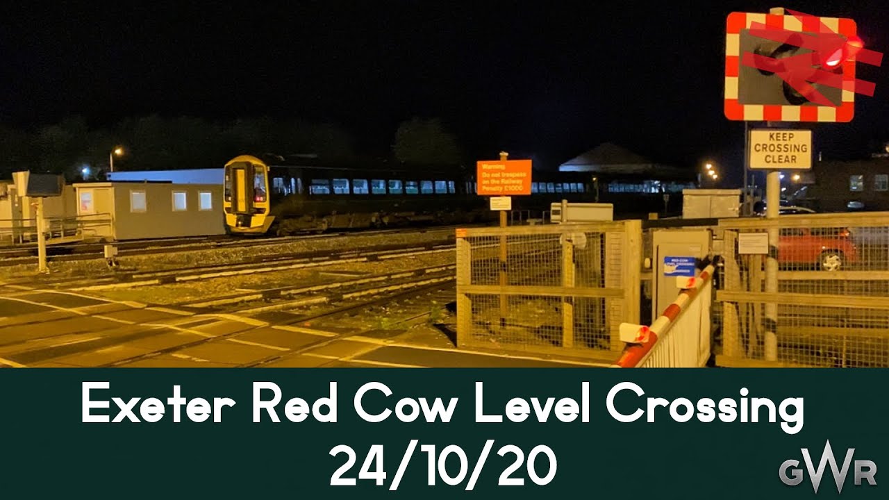 *Night Mode* Exeter Red Cow Level Crossing (24/10/20)