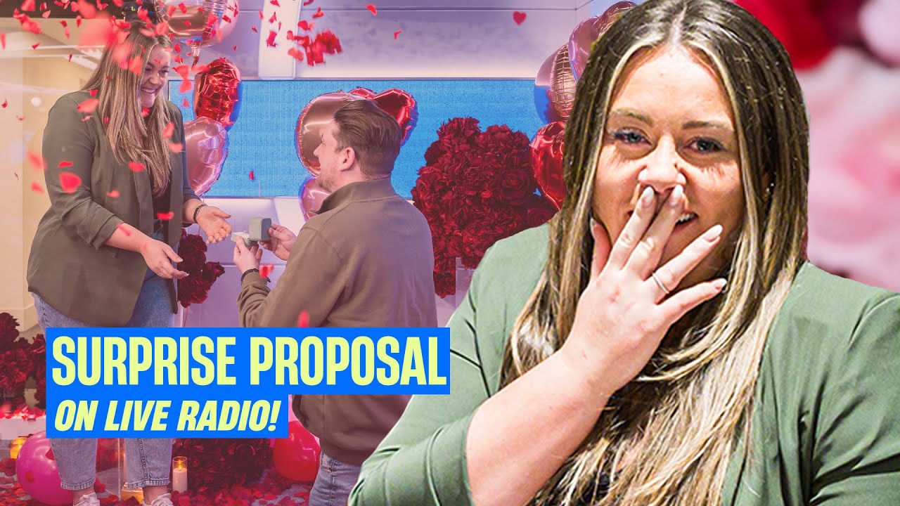 We organised a SURPRISE proposal on Live Radio | Capital&rsquo;s Secret Fianc&eacute;