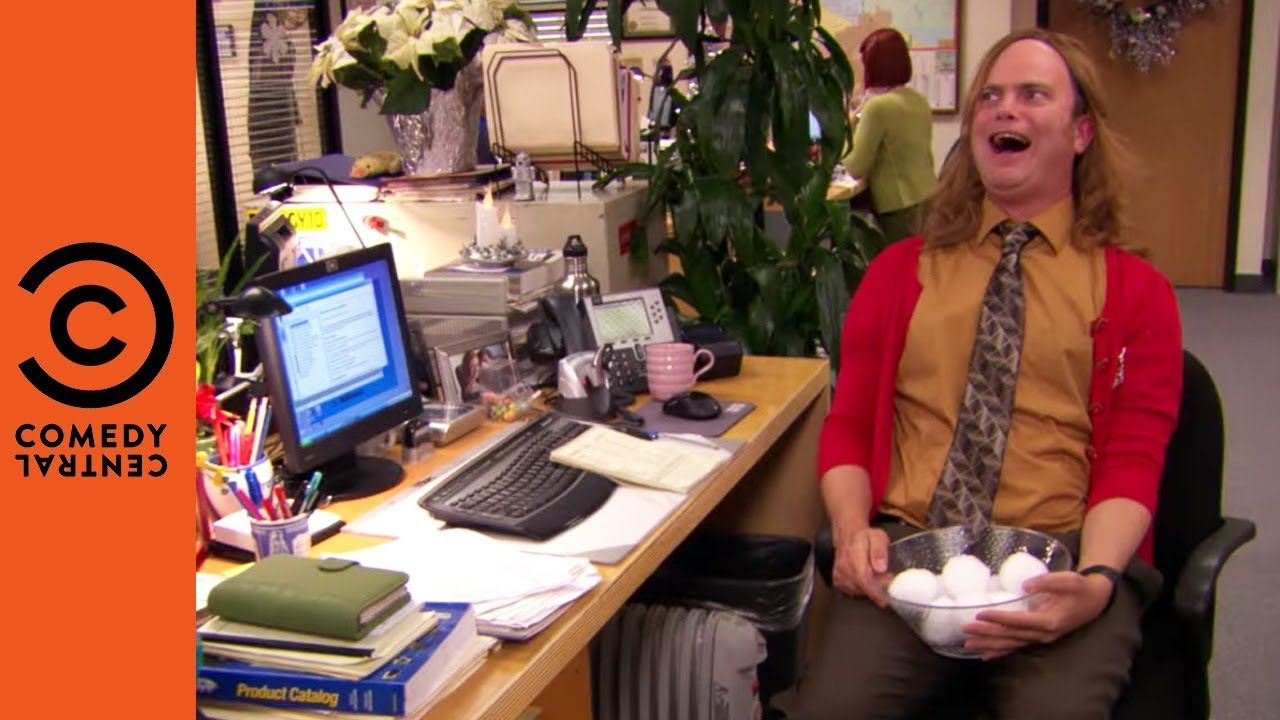 The Ultimate Snowball Battle | The Office US