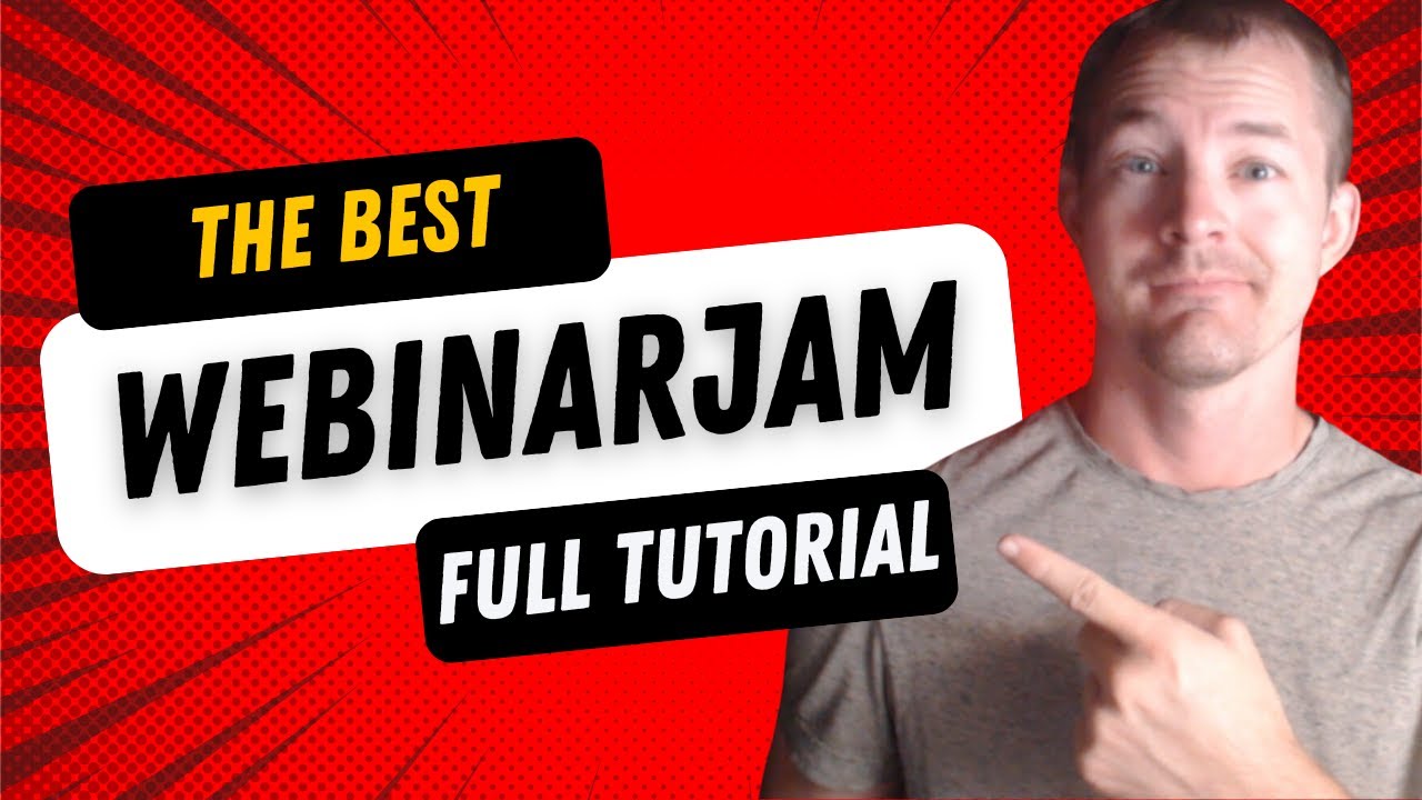 WebinarJam tutorial 2025 -- full setup and feature breakdown