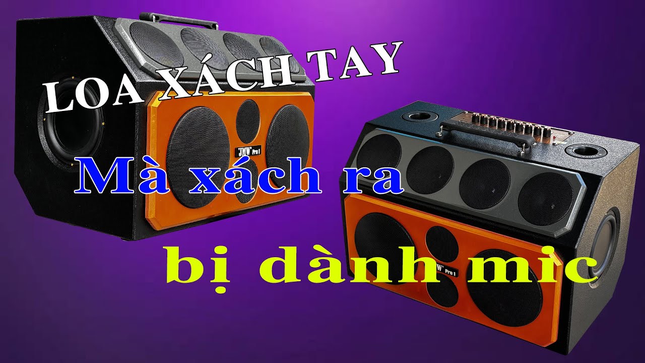 JMW 216 Pro 1 | Loa karaoke bluetooth công suất lớn hát hay nhất năm 2025