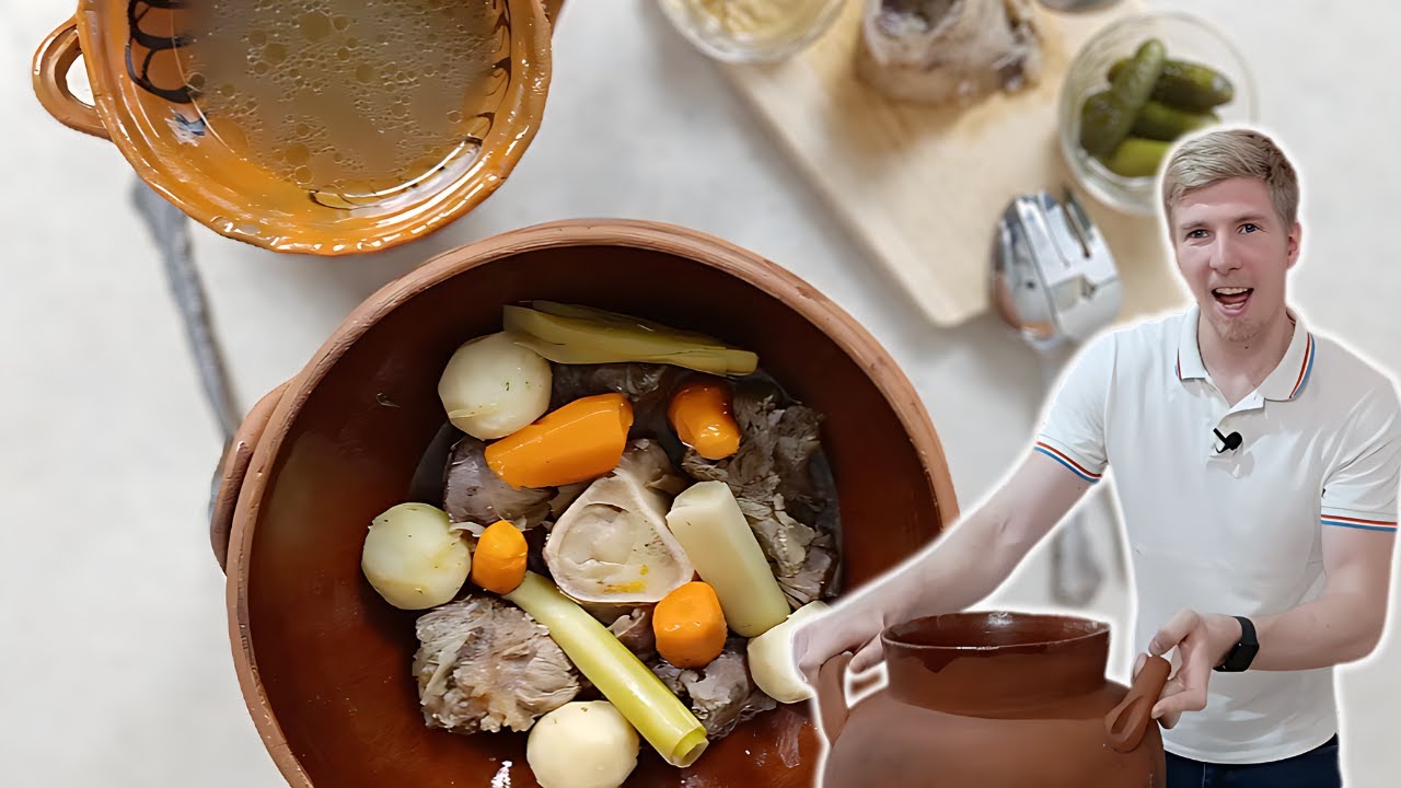 Preparo Caldo de Res Estilo Francés (Pot-au-Feu) en Barro Mexicano: Receta Nutritiva y Bien Sabrosa