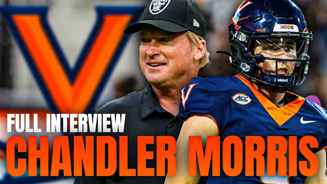 UVA QB Chandler Morris FULL INTERVIEW | Gruden Goes Long