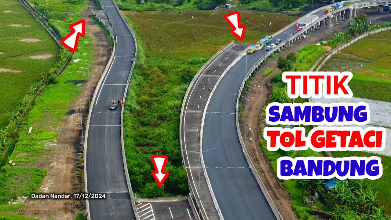 TITIK SAMBUNG Tol Getaci Bandung, dan pembangunan Gerbang Tol Summarecon Bandung