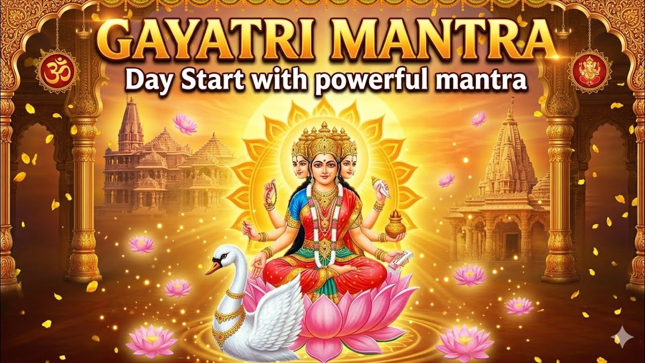Gayatri Mantra 108 Times 🌞 | Powerful Chant for Peace, Wisdom & Positive Energy