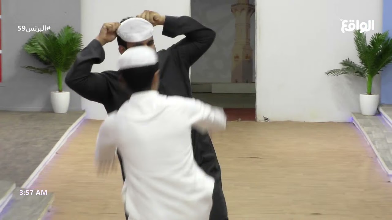 لعب زايد بن سابر وفهد فارع على شيلة الطيب اللي يجمل من تهقوى به #البزنس59