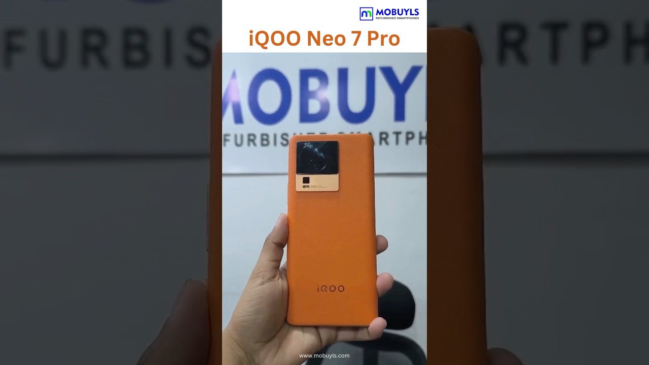 Refurbished iQOO Neo 7 Pro | @Mobuyls | #shorts #viralshort #smartphone #iqooneo7pro #refurbished
