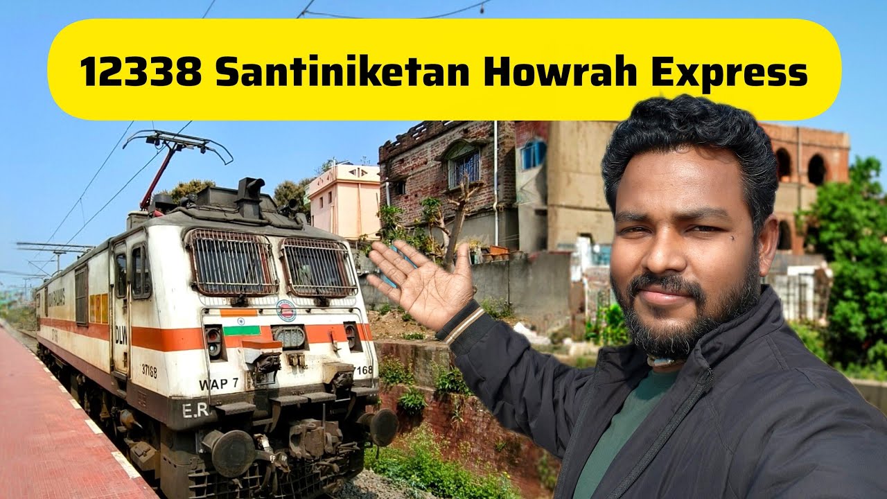 12338 Santiniketan Howrah Express 2S Class Review | Santiniketan to Howrah Train journey 🚂