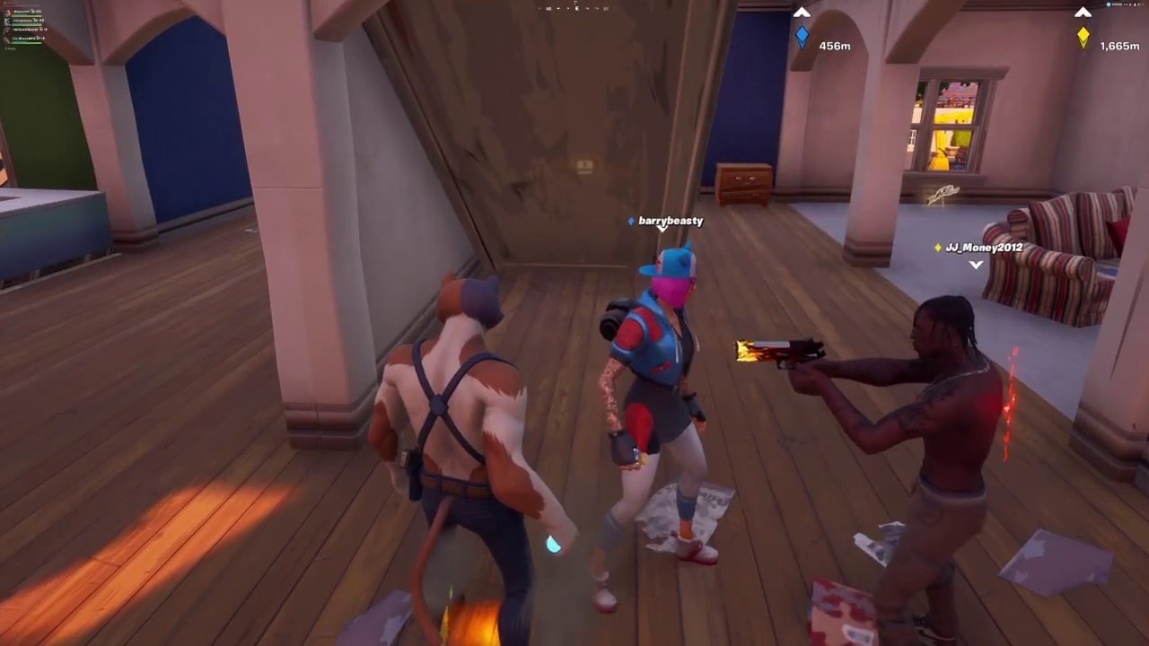 Meowscels and lynx fall in love (Fortnite roleplay)