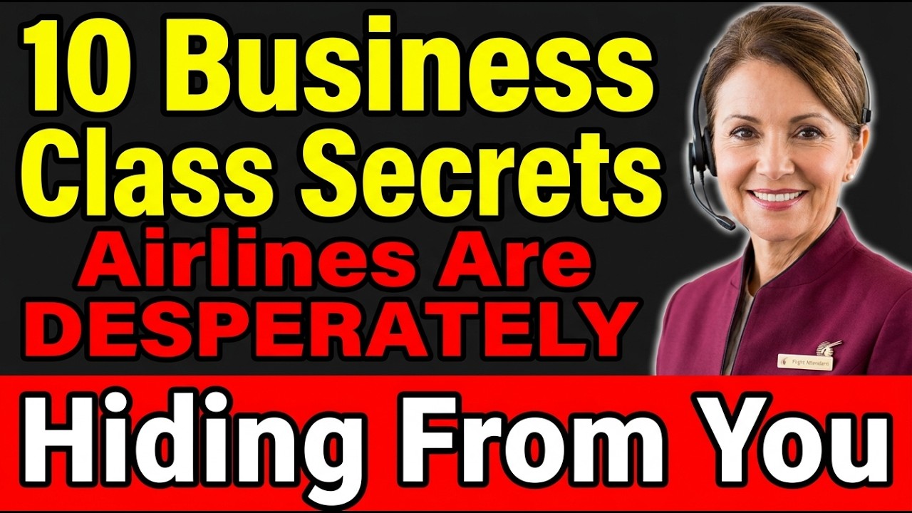 10 Business Class Secrets Airlines Don’t Want You to Know