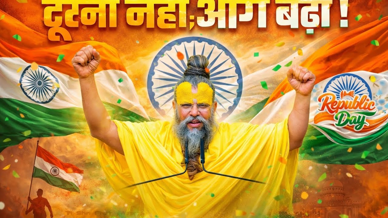 टूटना नहीं,आगे बढ़ो-26 जनवरी पर प्रेमानंद जी महाराज का सत्संग!!//Shri hit Premanand Ji Mahara